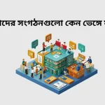 আমাদের সংগঠনগুলো কেন ভেঙ্গে যায়
